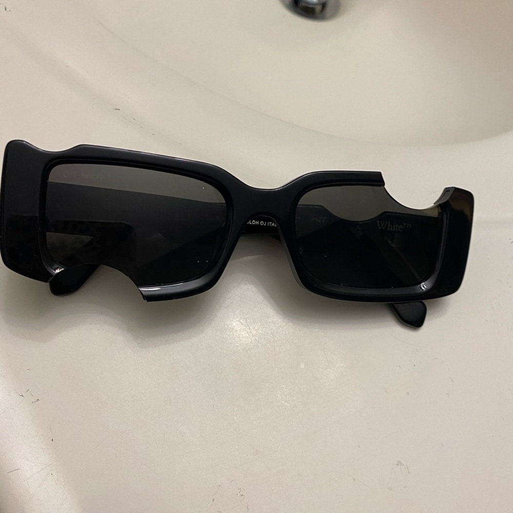 Black sunglasses unique